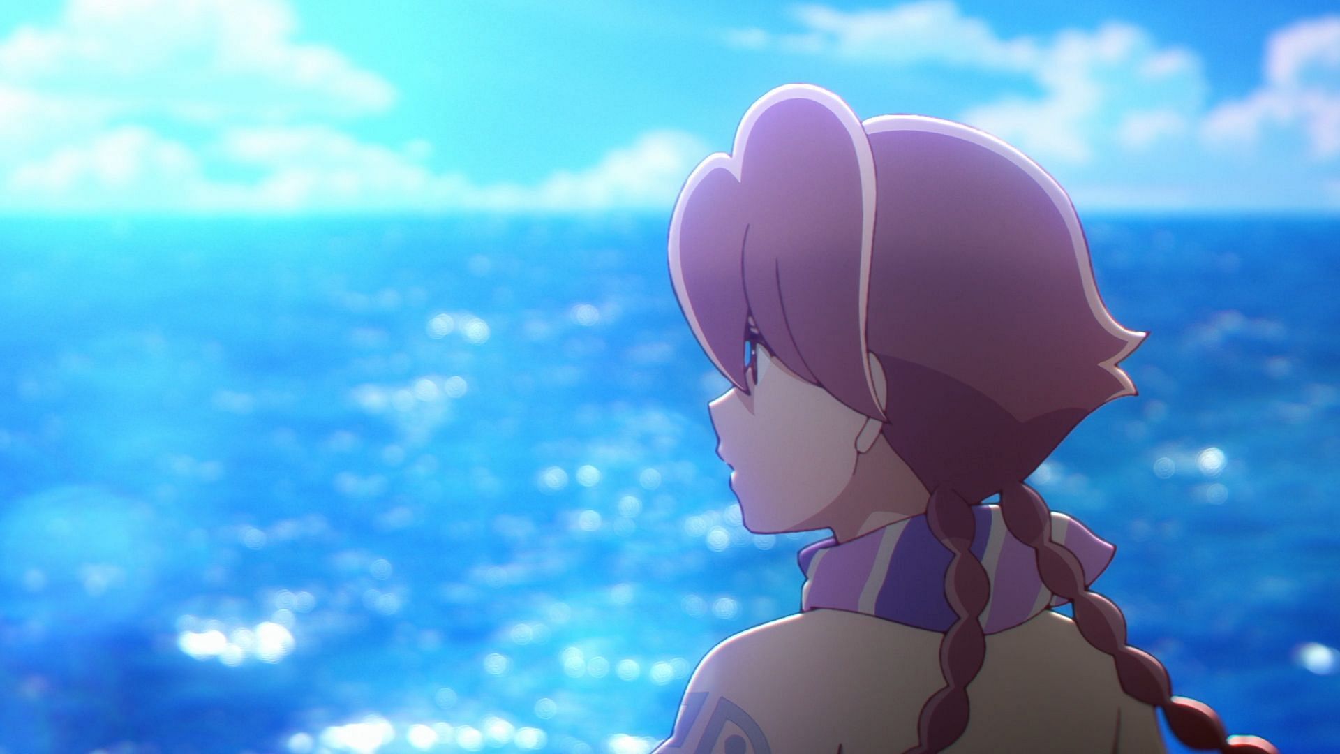 Yachiyo as seen in the Apocalypse Hotel anime (Image via CygamesPictures)